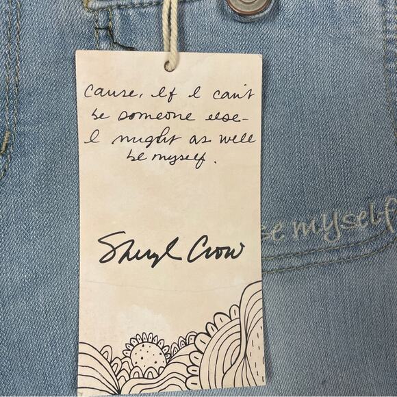 Sheryl Crow “Be Myself” Cropped Jeans Size 10 NWT - Picture 4 of 8
